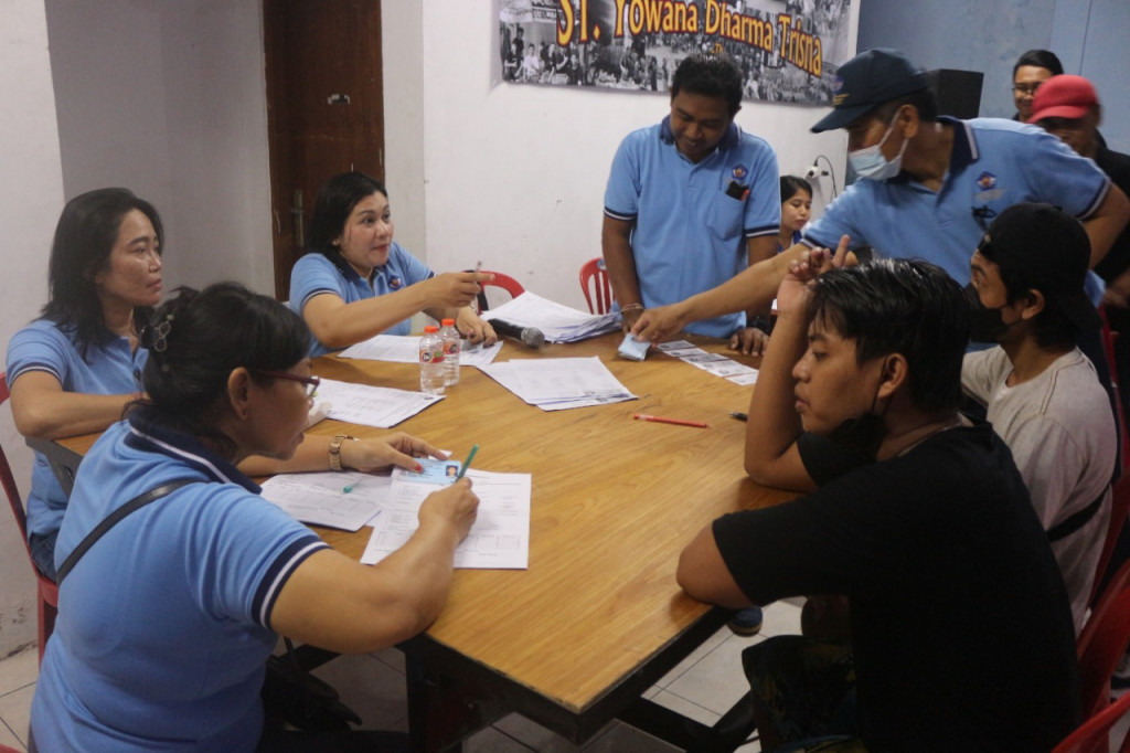 Sidak/Pendataan Penduduk Non Permanen yang dilaksanakan di Lingkungan Griya Tansa Trisna, Banjar Dukuh, Dalung